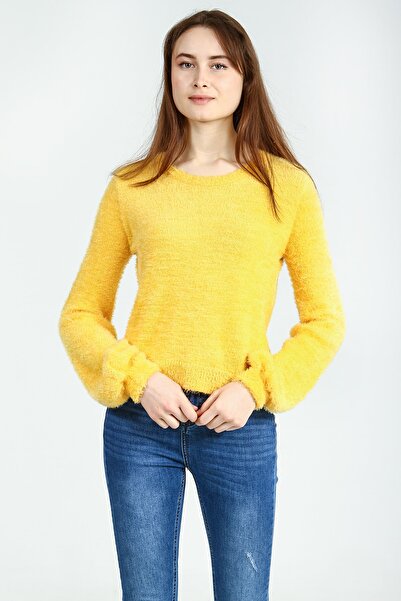 Collezione Kadın Sarı Kazak - Ucb190806A39 UCB190806A39