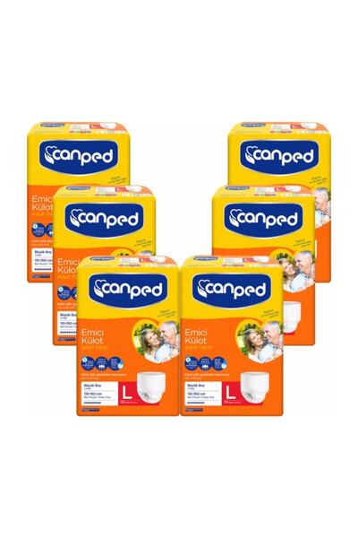 Canped Emici Külot Hasta Bezi Large 48 Adet Ekonomik Paket