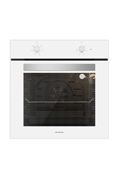 Silverline Beyaz Cam Ankastre Set (3420 Classy 60+CS5343W01+BO6501W01)