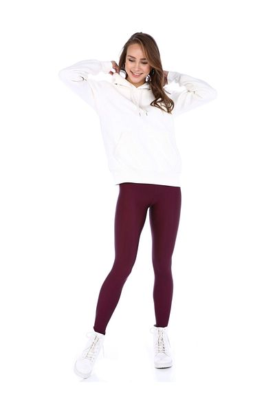 Dema Plum High Waist Recovery Shiny Leggings