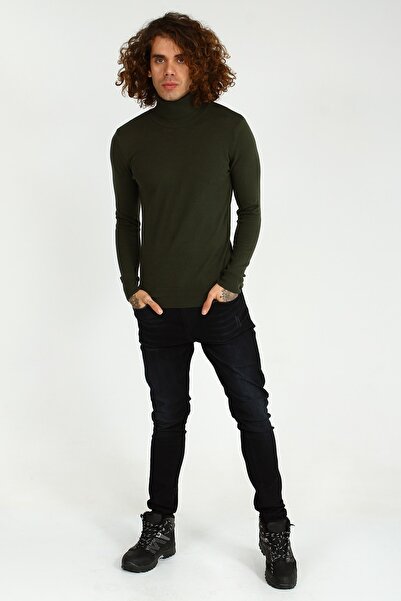 Collezione Men's Khaki Sweater - Uce190715A44 UCE190715A44