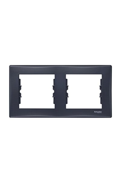Schneider Electric Schneider Sedna Ikili Yatay Çerçeve (grafit)