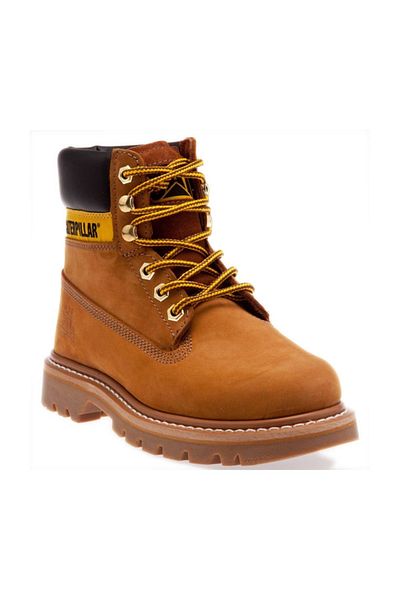 Caterpillar Colorado Ανδρικές Δερμάτινες Μπότες Casual Cinnamon