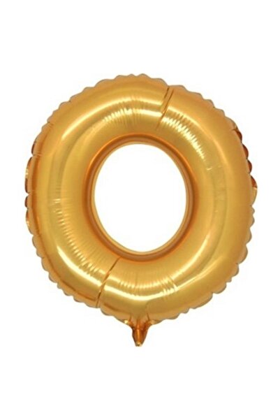 Happyland Letter Foil Balloon Letter O Large Size Balloon Gold Yellow / Gold ...