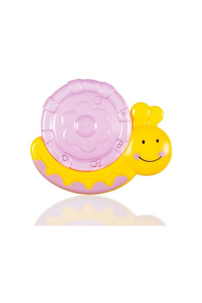 Bebedor Cute Snail Patterned Watery Soft Teether with Rattles / Teether 522