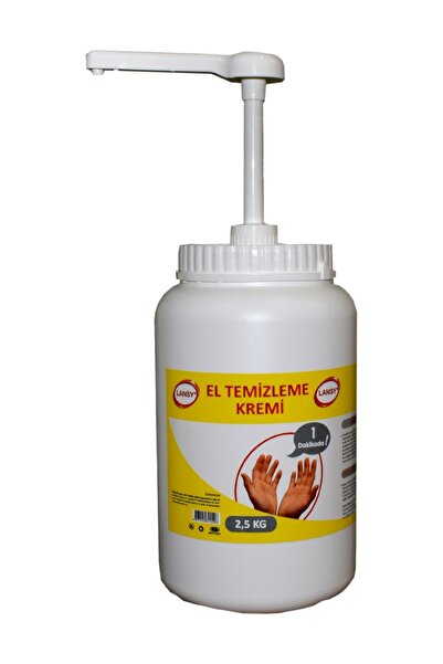 lansy Endüstriyel El Temizleme Kremi 2.5 kg (pompa Aparatlı)