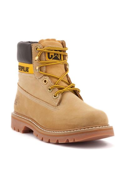 Caterpillar Ανδρικές δερμάτινες μπότες casual - Colorado Yellow