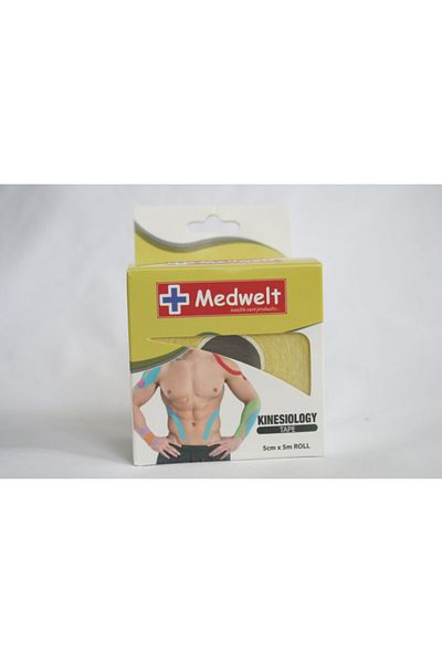 MEDWELT (2 Pieces) Mdzn Sari Kinesio Tape Kinesiology Bandi Agri Bandi Kinesio Banti