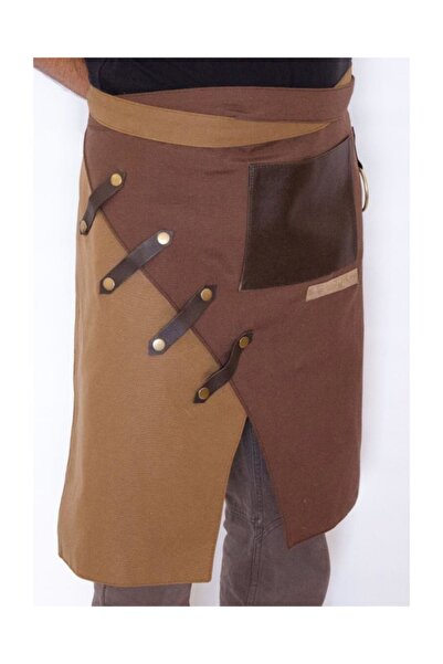 Monapron مريلة قصيرة من Barista Cafe Restaurant Chef Mixologist Design Waiter Miro