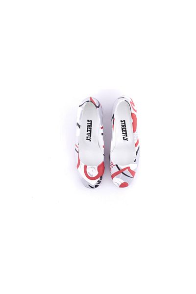 Streetfly Pantofi cu toc clasic imprimat de damă