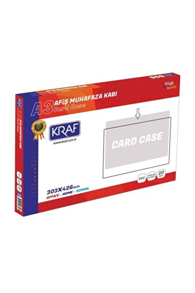 KRAF Afiş Muhafaza Kabi A3 1 Adet