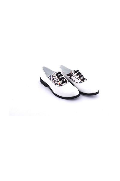 Streetfly Pantofi oxford imprimați pentru damă
