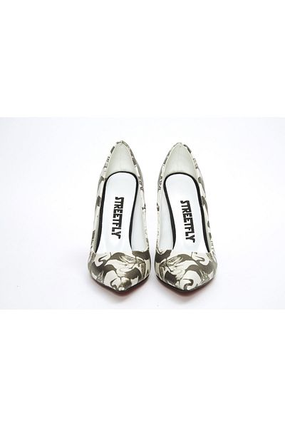 Streetfly Pantofi cu toc clasic imprimat