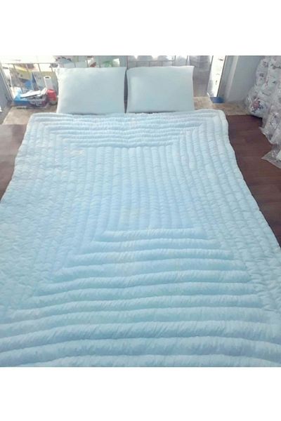 Mandaş Grandma Quilt, Handmade Double Cotton Quilt (195x215)