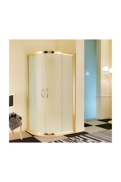 Duşakabincim 80x80 Cm Gold Altın Sarı Duşakabin
