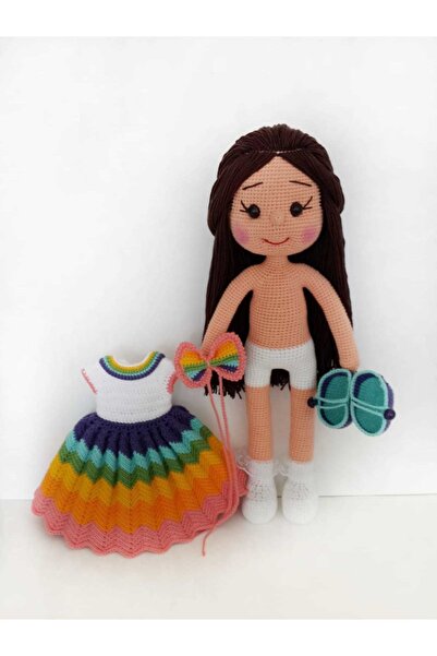 OYUNCAKPARK Karnaval Bebek Amigurumi Organik Oyuncak