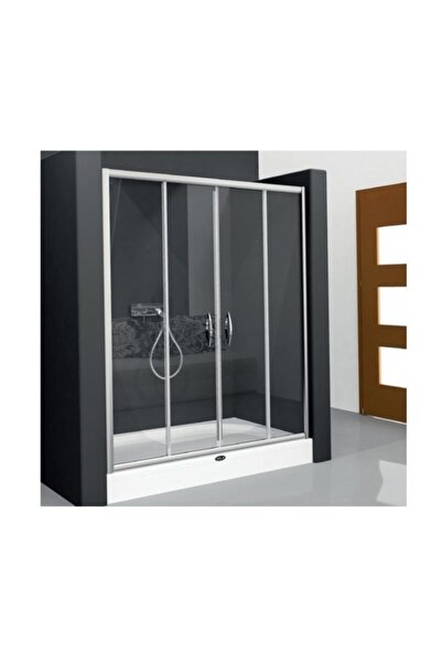 Duşakabincim 166 Cm Sürgülü Çift Kapılı Duşakabin