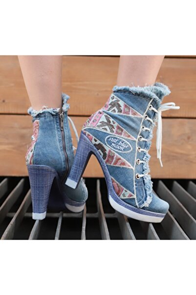 StarBlueMooN Kadın   Kot Bot