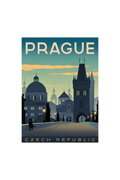 Vera Buzdolabı Magneti Avrupa Şehirleri Prag