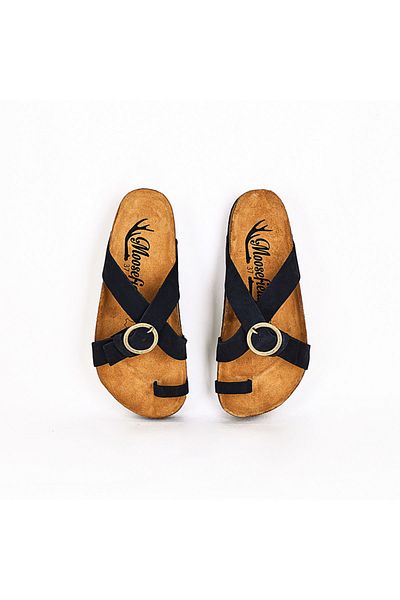 Moosefield Black Women's Slippers
