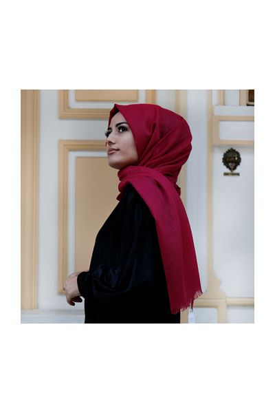 Moodbasic Plain Cotton Shawl