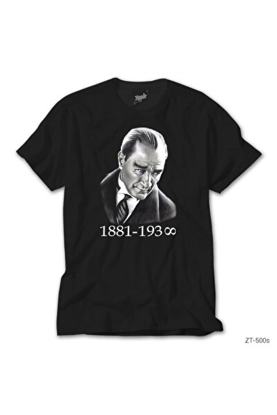 Z zepplin Μαύρο μπλουζάκι Ατατούρκ