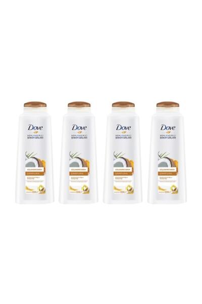 Dove Hindistan Cevizi Özlü Güçlendirici Şampuan 550 Ml X 4