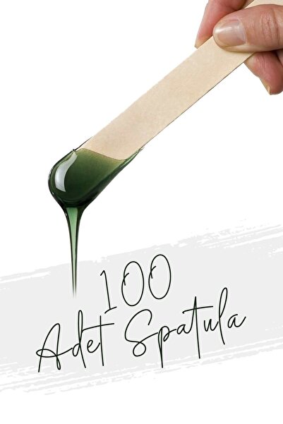 akça kozmetik Ağda Spatulası 100 Lü