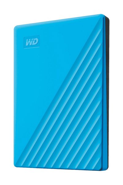 WD قرص ماي باسبورت 2 تيرابايت 2.5 بوصة يو اس بي 3.2 محمول WDBYVG0020BBL-WESN أزرق