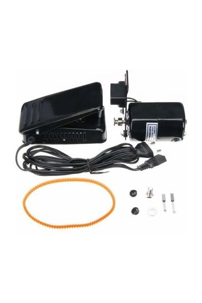 İşkur Makina Ev Tipi 250w 10500 Rpm Aile Dikiş Makinesi Motoru Ve Pedalı