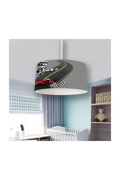 Bebişim Halı Car Patterned Pendant Chandelier