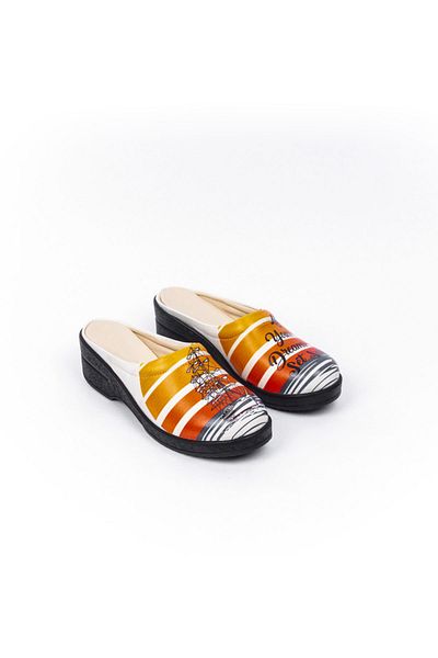 Streetfly Papuci de damă colorați