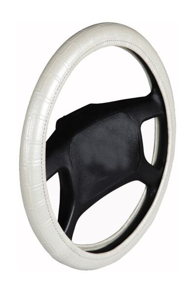 Fox Geçmeli Deri Direksiyon Kılıfı Düz Kare Model