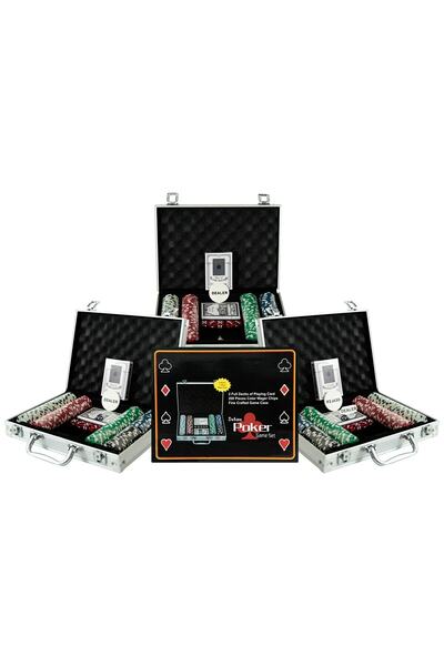 Markafox Pratik Poker Fişi Çantalı 500’lü