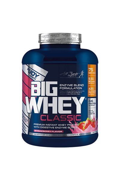 Bigjoy Sports Bigwhey Whey Protein Powder Classic Series Strawberry 2288 Gr 75 Service