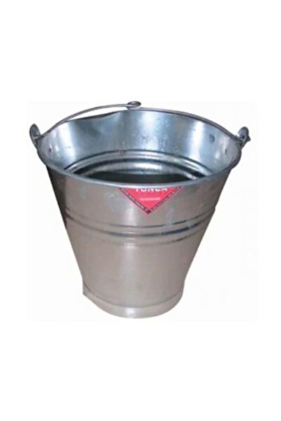 Üçler Metal Galvaniz Su Kum Kovası No 34