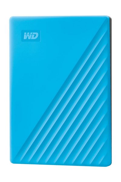 WD قرص ماي باسبورت 2 تيرابايت 2.5 بوصة يو اس بي 3.2 محمول WDBYVG0020BBL-WESN أزرق