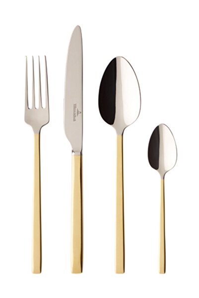 Villeroy & Boch La Classica Gold Çatal Bıçak Seti, 24 Parça