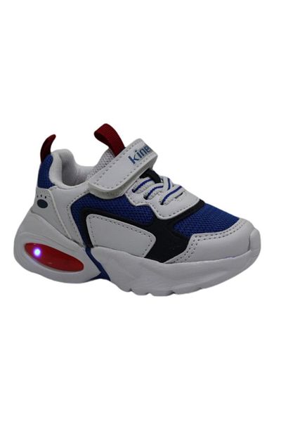Kinetix Pantofi de alergare pentru băieți FORBIS 1FX albi 100584844