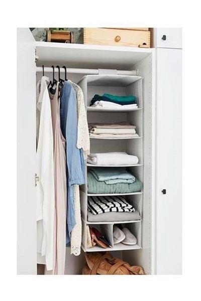 BARBUN BarBUN In-Cabinet or Hanger Organizer with Stuk Hangable Compartments
