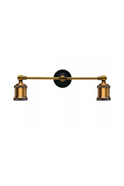 demet habek mylights S Jointed Antique Double Movable Sconce