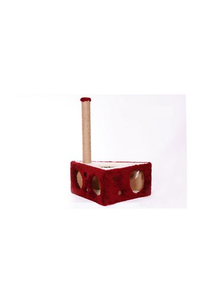 Cathause Cat Scratching Platform Cheese Red 67 Cm