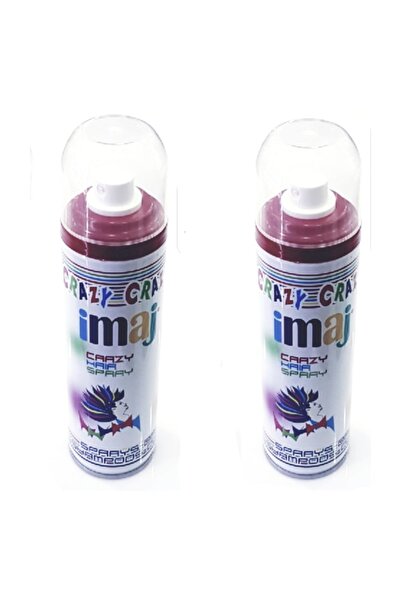 İmaj Renkli Saç Spreyi Kırmızı 100ml X 2 Adet