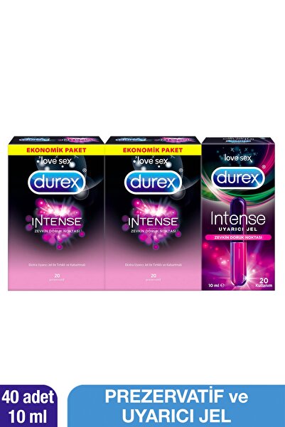 Durex Intense 40Li + Intense Jel