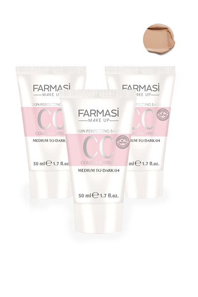 Farmasi Cc All in One Cream Medium to Dark-50 ml 3 Pieces