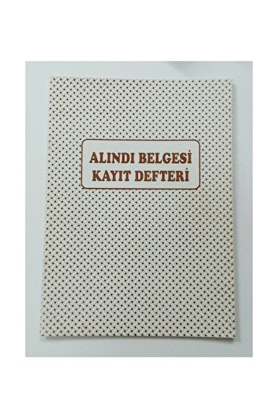 Cem Alındı Belgesi Kayıt Defteri Karton Kapak Cem006
