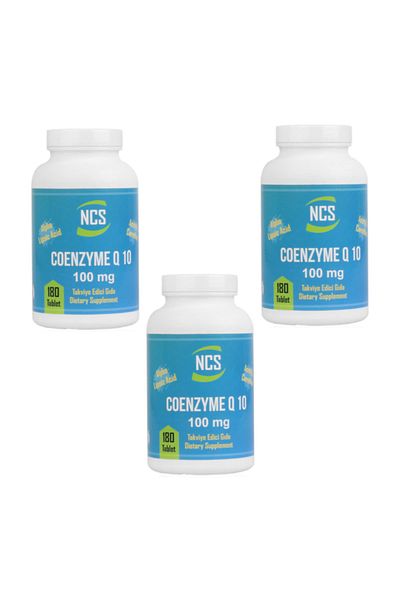 NCS Coenzyme Q-10 Alpha Lipoic Acid L-carnitine Coenzyme Q10 180 Tablets 3 Boxes 540 Tablets
