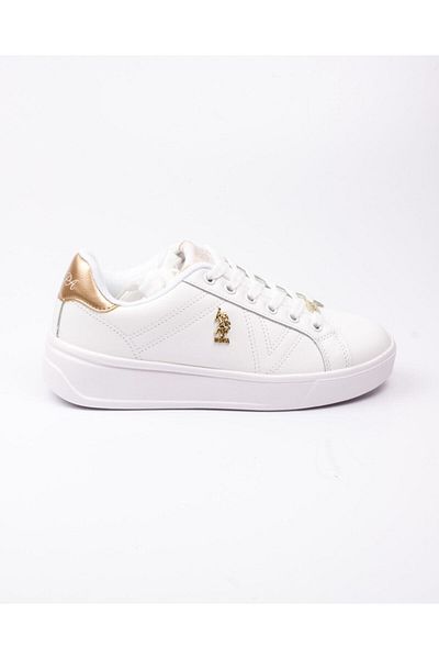 U.S. Polo Assn. U.S. Polo Exxy White, pantofi de sport pentru femei, alb-38