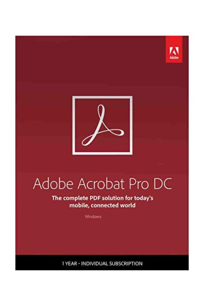 Adobe Acrobat Pro Dc Dijital Lisans Anahtarı