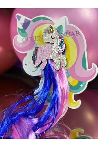 QUEEN AKSESUAR Unicorn, argintiu, roz strălucitor, violet, liliac, bleumarin,...